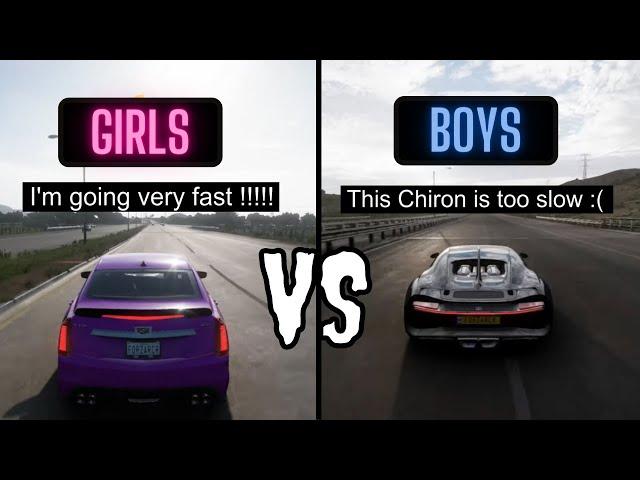 Girls vs Boys on the Highway