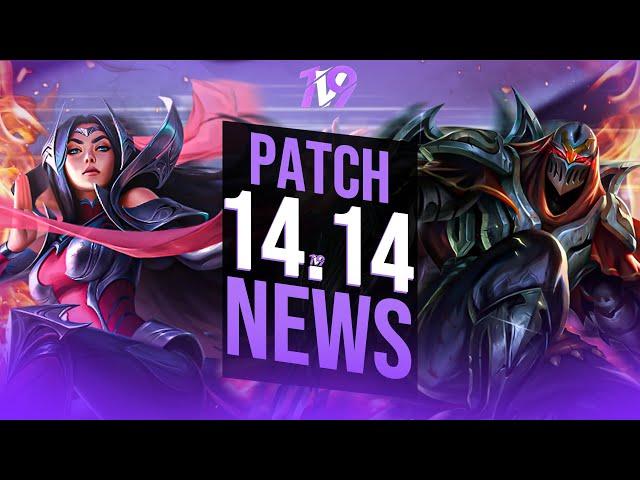 ALL NEW CHANGES for PATCH 14.14!! - League of Legends