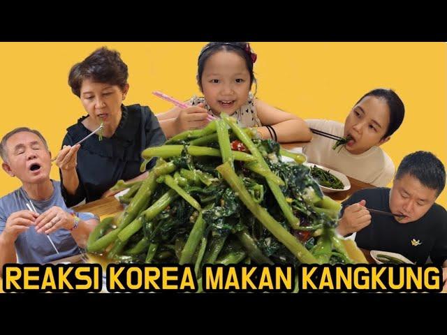 [Koki Korea] Keluarga pertama makan Kangkung! Langsung masak Kangkung ditanam sukses di tanah Korea