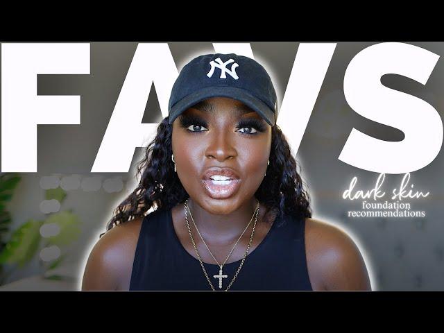 *top 8* CURRENT FOUNDATION FAVORITES | full medium natural coverage for dark skin | MenaAdubea