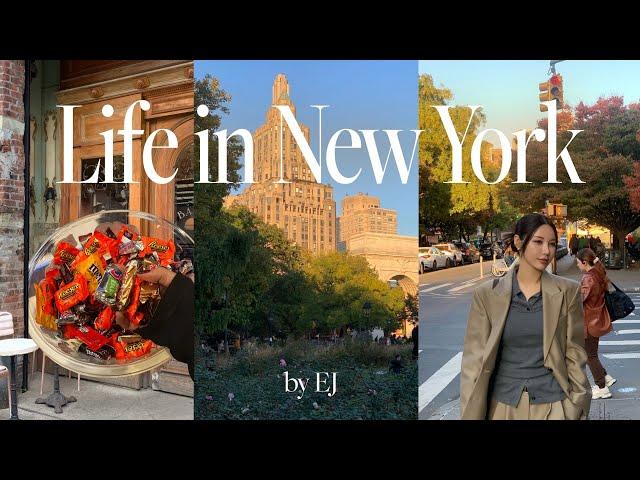 My New York Diaries | 30대 생일 | 뉴욕 할로윈 퍼레이드 | 뉴욕베이글 | 케이타운