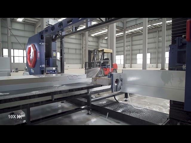 Diamond wire saw machine CNC stone cutting machine for marble granite cutter