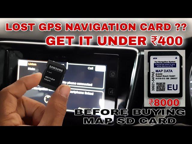 Gps Navigation card lost || Make it yourself