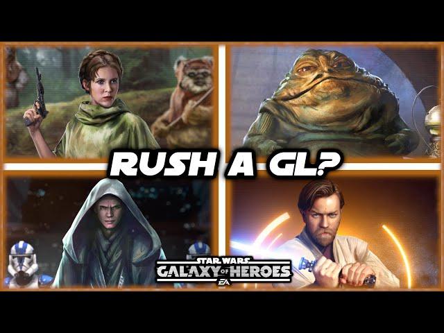 Should You Rush a Galactic Legend Farm in Star Wars Galaxy of Heroes?