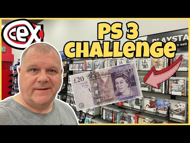 CEX CHALLENGE - How Many PS3 Games for £20 + Maidstone CEX Tour