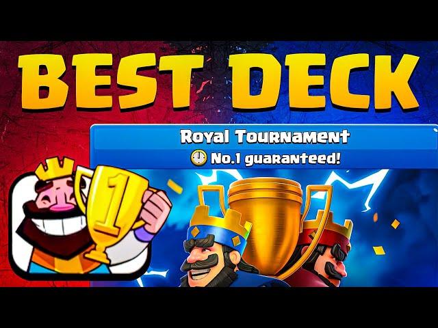 #1 BEST DECK FOR ROYAL TOURNAMENT! - Clash Royale