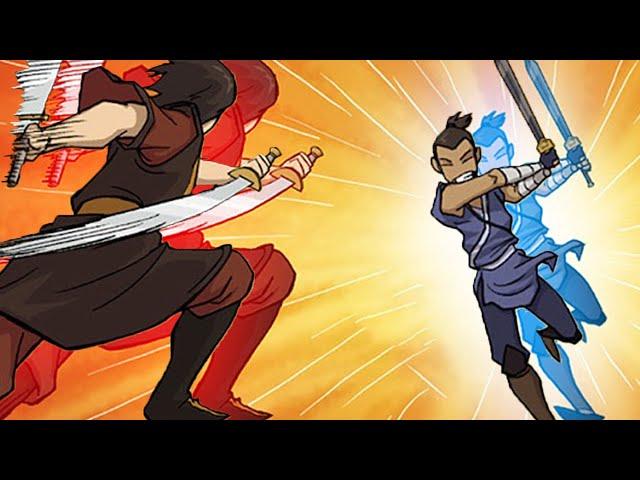 Zuko vs Sokka - No Bending