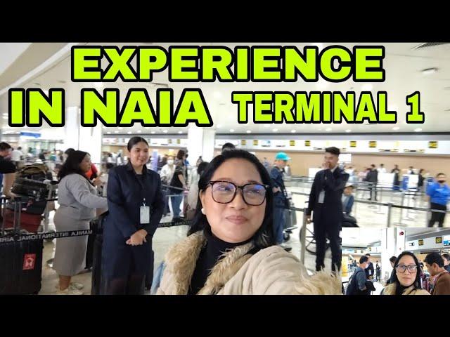 MY EXPERIENCE  IN  NINOY AQUINO INTERNATIONAL AIRPORT TERMINAL 1 GOING TO JAPAN