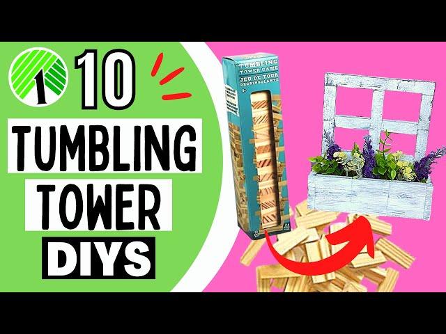 GRAB Tumbling Tower Blocks NOW to Make These AWESOME DIYS/TOWER BLOCK DIYS/JENGA BLOCK DIYS