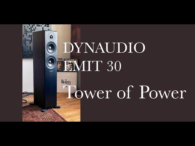 The NEW DYNAUDIO Emit 30 Tower Speaker Review