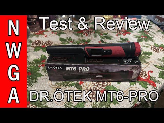 New product review: DR.ÖTEK MT6-PRO waterproof pinpointer.