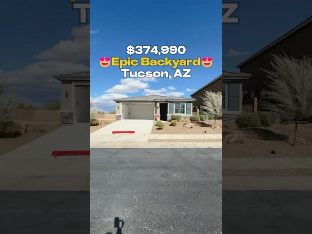 This backyard is Epic! #hometours #tucsonaz #newhome  #visittucson #tucsonattractions #pimacounty