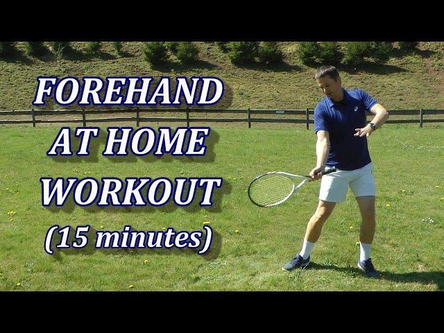 Tennis At Home Practice - Rebuilding The Forehand Technique (Part 1)