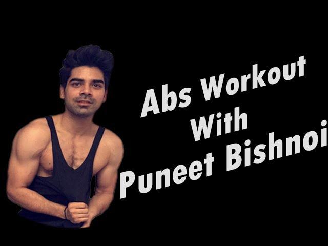 Puneet Bishnoi Abs WorkOUT