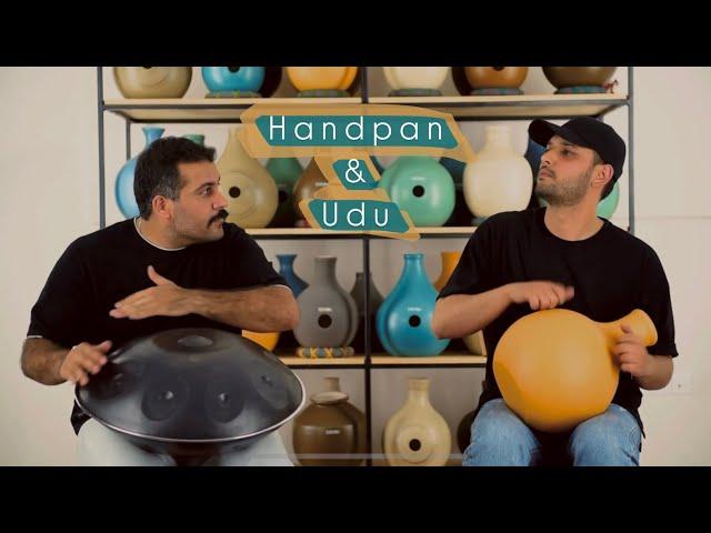 🟡Handpan & Udu duet🟡 #hangdrummusic #handpan