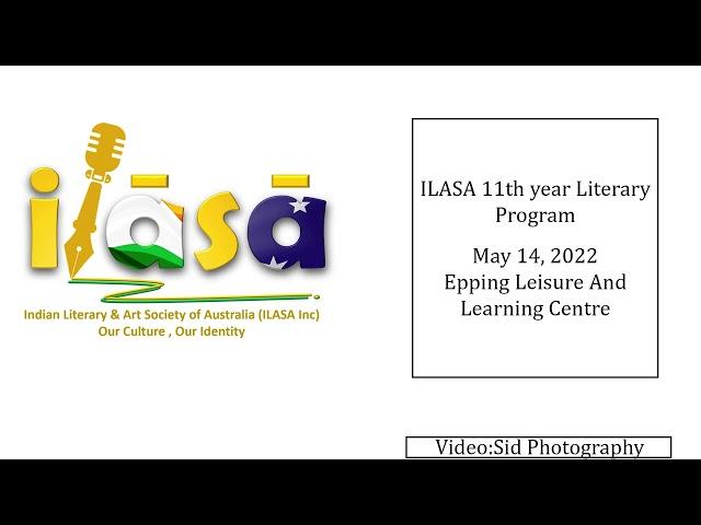 ILASA 11th year Literary Program - Nupur J Jaiswal, Vivek Asri’s book Dastak Launch 2