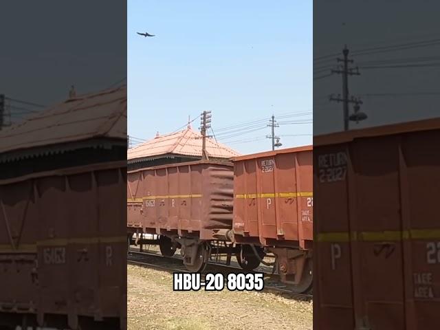 HBU-20 8035 Hitachi Locomotives | #trainspotting #locomotive #pakistanrailways