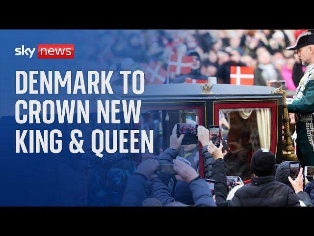 Denmark to crown new King and Queen