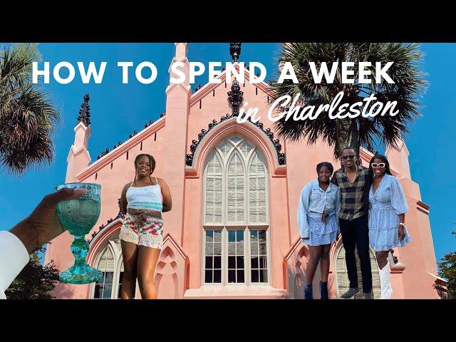 HOW TO SPEND A WEEK IN CHARLESTON, SOUTH CAROLINA | TRAVEL VLOG