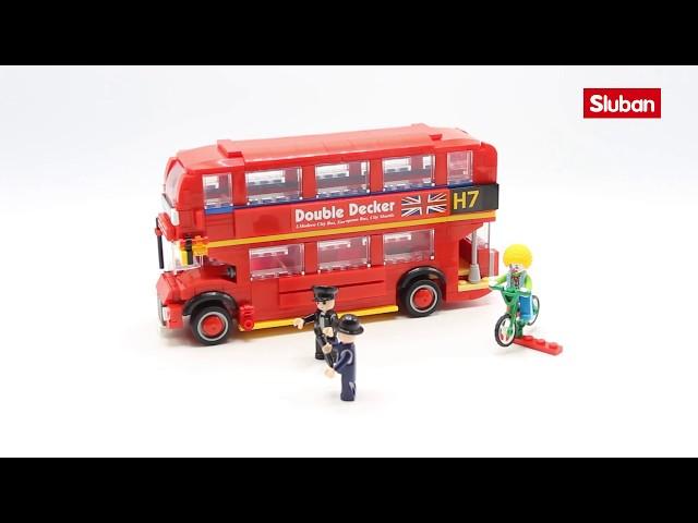 Sluban - What to build on wednesday Ep. 1 - M38-B0708 - London Double-decker bus