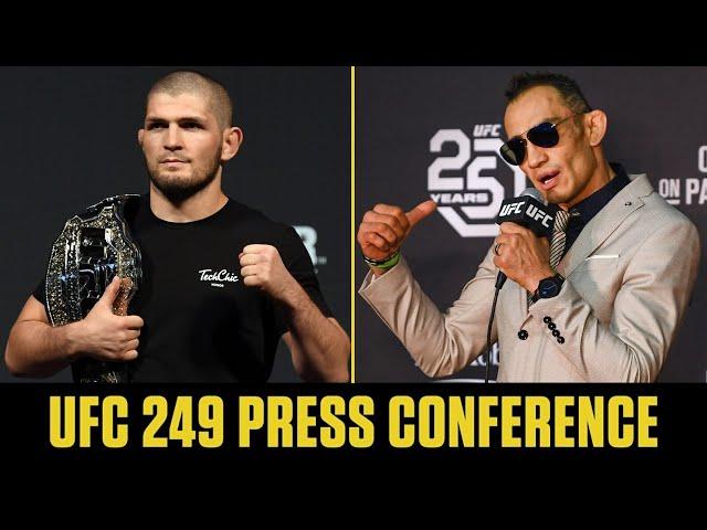 Khabib Nurmagomedov vs. Tony Ferguson | UFC 249 Press Conference | ESPN MMA