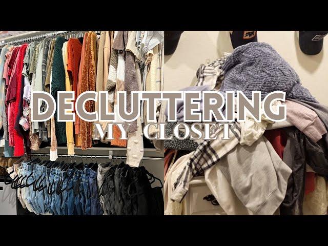 *MAJOR* CLOSET DECLUTTER & PURGE 2024 | ORGANIZE & MINIMIZE YOUR CLOSET