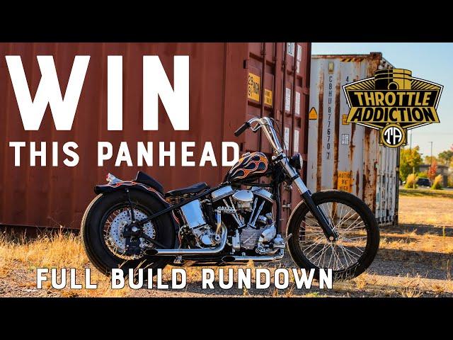 Harley Davidson 1953 Panhead Giveaway Bike from Throttle Addiction