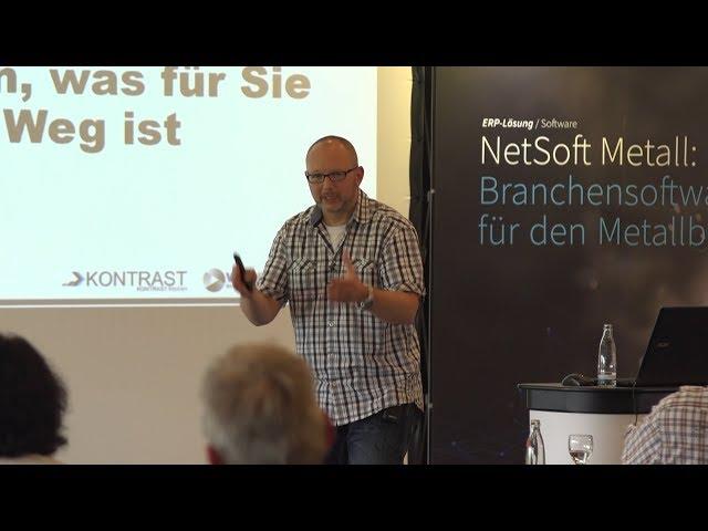 Videomarketing in der Industrie - klare Worte von Alexander Flögel im Seminarausschnitt