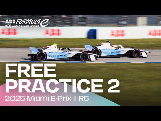 2025 Miami E-Prix Round 5 | Free Practice 2
