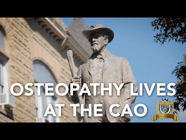 Osteopathy Lives at the CAO