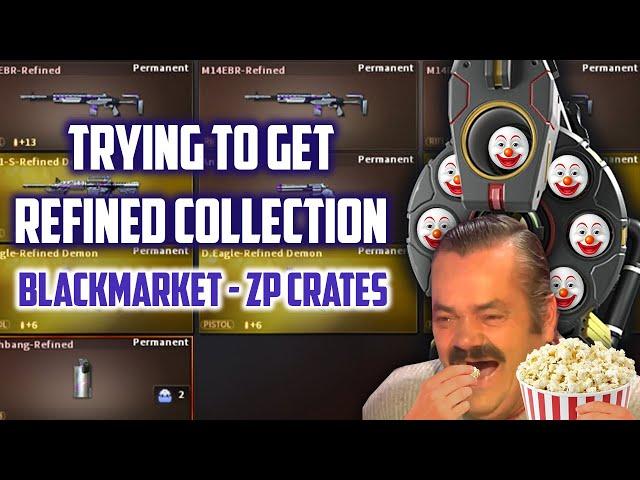 Crossfire West : trying to get refined Collection - Blackmarket ZP Crates #crossfire