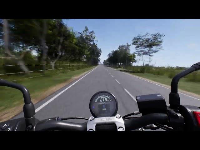 Triumph Trident 660 2021 TOP SPEED | RIDE 5