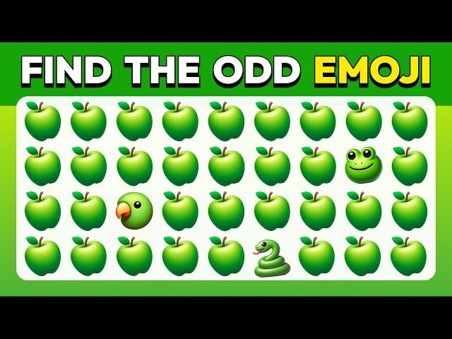 Find the ODD One Out - Nature Edition  | Easy, Medium, Hard | Ultimate Emoji Quiz