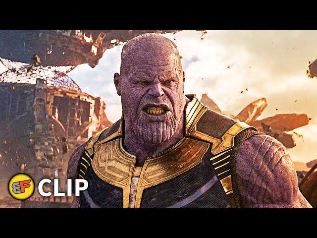 Avengers & Guardians vs Thanos (Part 1) | Avengers Infinity War (2018) IMAX Movie Clip HD 4K