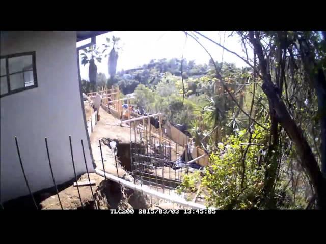 Retaining Wall Time Lapse by Alpha Structural.