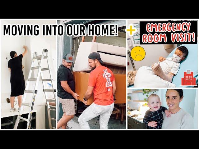 MOVING INTO OUR NEW HOME!  | HOME RENOVATION & REMODEL | LYNETTE YODER