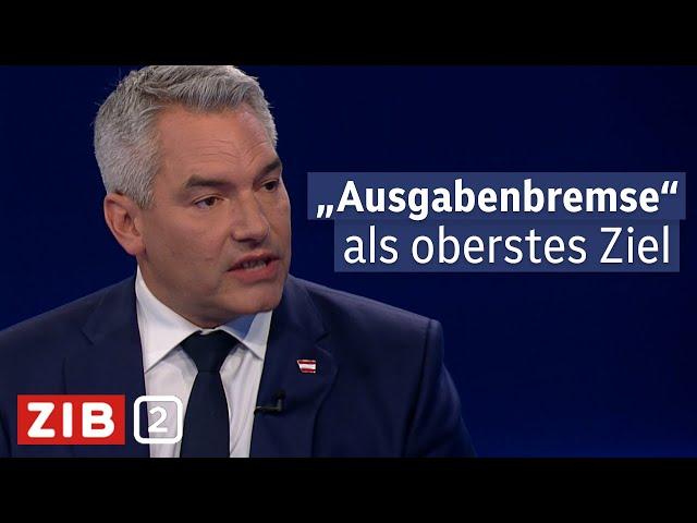 Koalitionsgespräche gestartet: ÖVP-Chef Karl Nehammer im Interview | ZIB2 vom 18.11.2024