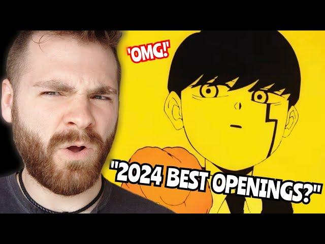 THE *BEST* ANIME OPENINGS OF 2024!!! | REACTION!