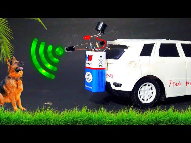 CAR parking sensor / simple sensor alarm / science project