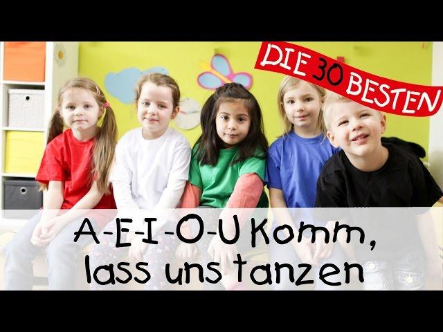  A-E-I-O-U Komm, lass uns tanzen - Singen, Tanzen und Bewegen || Kinderlieder