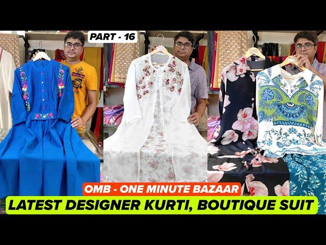 OMB Latest Trends (PART - 16): Designer Kurtis, Boutique Suits, Premium Jaipur KurtiCollection 2024