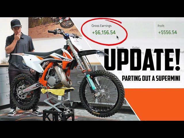 We Made HOW Much? KTM SUPERMINI PART OUT! | EP. 2