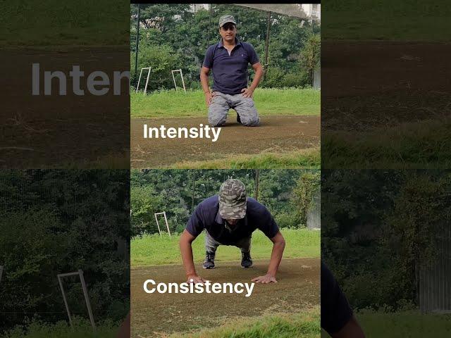Intensity vs Consistency