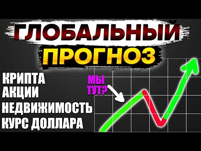 Большой обзор! Криптовалюта, фондовый рынок, прогноз курса доллара, недвижимость. Что ждать?