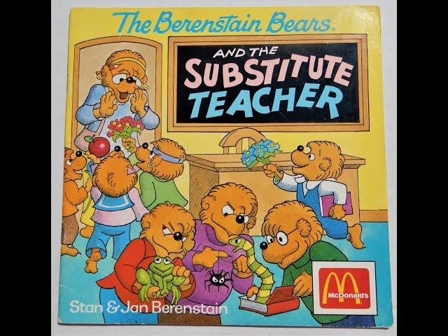 The Berenstain Bears and the Substitute Teacher Book Read Aloud, #kidsbooksreadaloud w/Music!