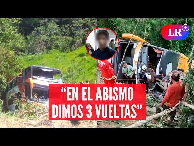 Accidente en Moyombamba: estudiantes sobrevivientes narran cómo sucedió tragedia | #LR