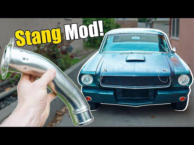 Classic Mustang Mod: Stop Gas Spillage and Pump Gas Hands Free!