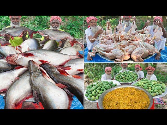 Traditional Village Cooking – Pangas Fish, Chicken Biryani & Mango Chutney