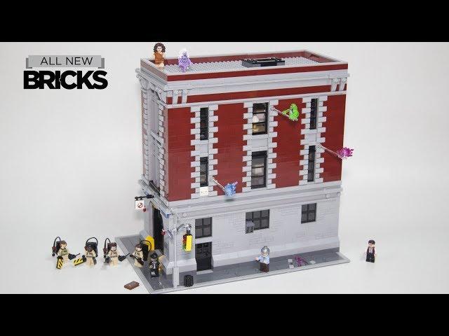 Lego Ghostbusters 75827 Firehouse Headquarters Speed Build Special for 150,000 Subscribers