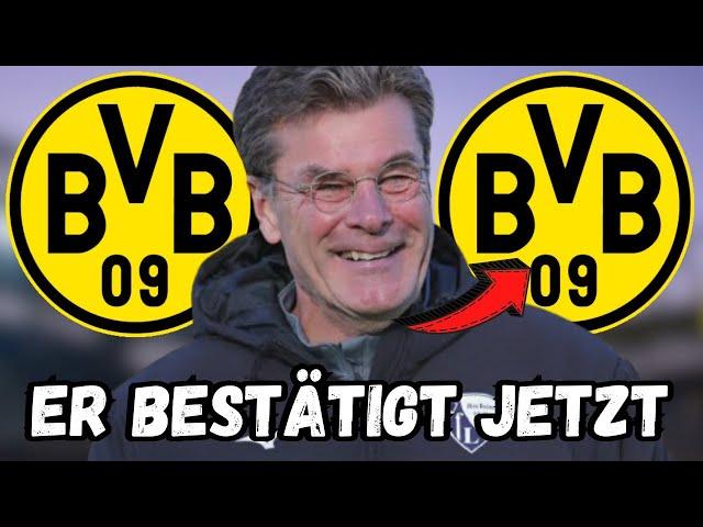 BvB: Eilmeldung! Niemand hat damit gerechnet! Dieter Hecking hat dies zum BvB bestätigt! #bvb #bild